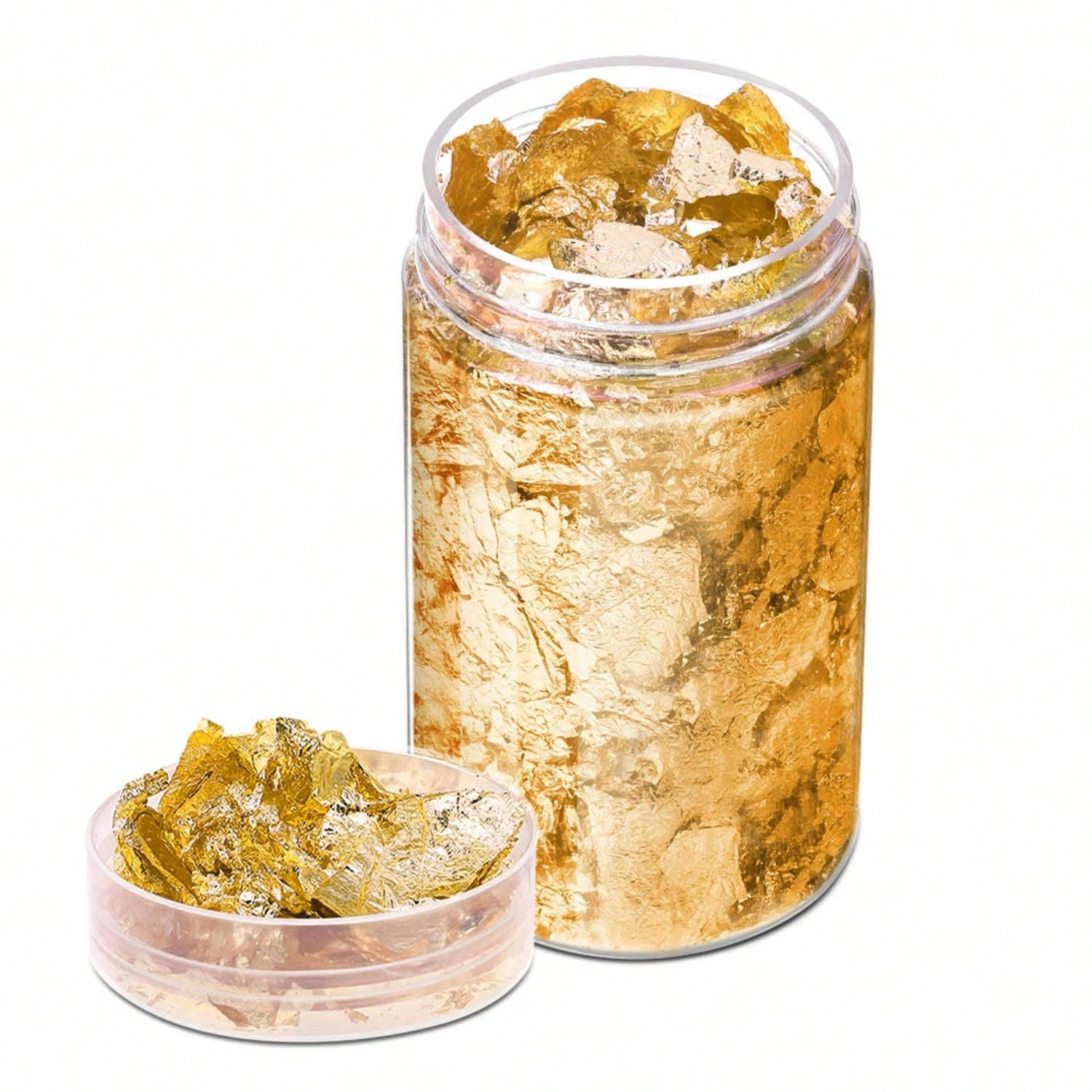 Gold Foil Flakes - Serpihan Emas, Dekorasi Kue Daun Emas,
