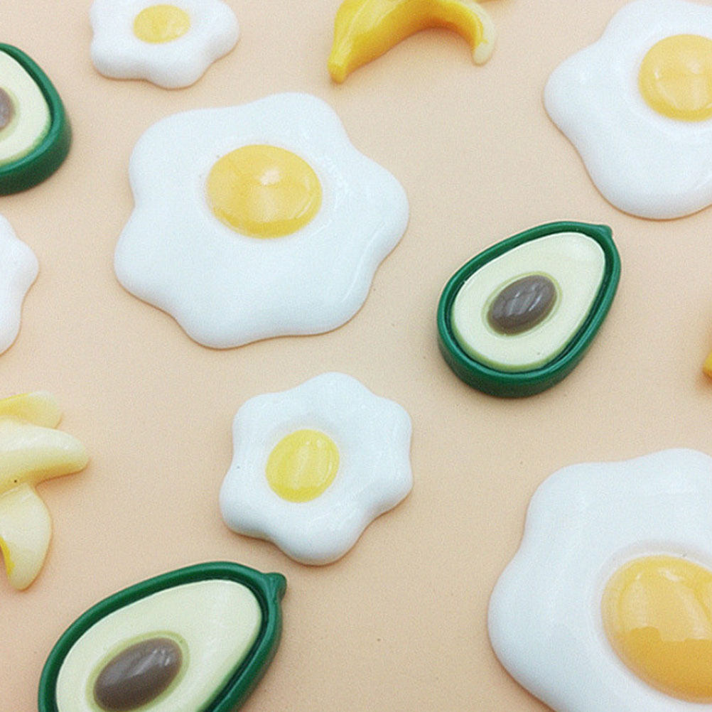 Resin Craft Material - 20Pcs Aksesoris Kerajinan DIY Resin Telur