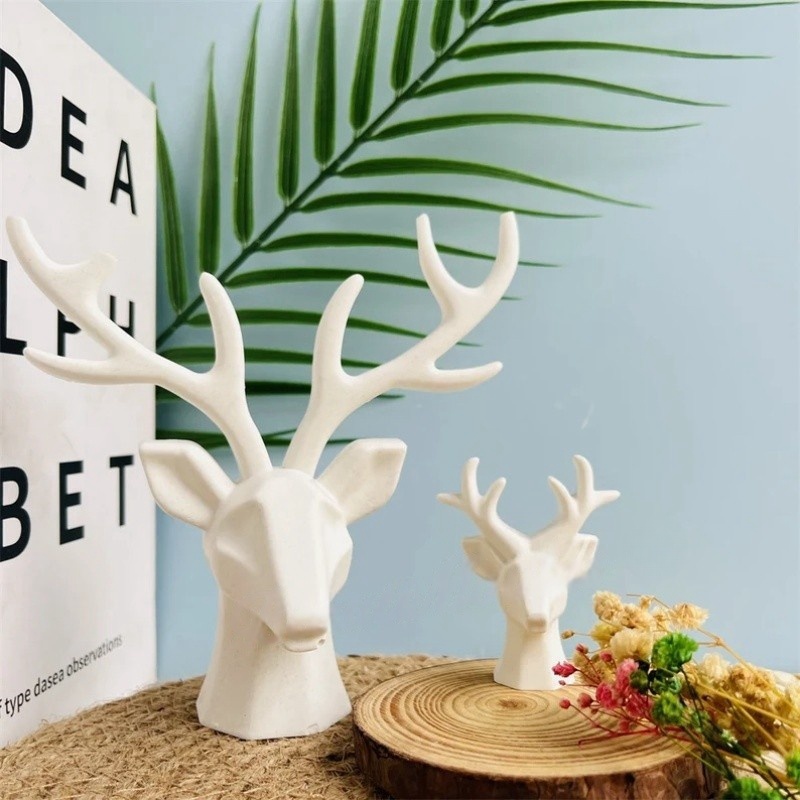 Resin Craft Ideas - 2 Buah Cetakan Silikon Hiasan Tanduk