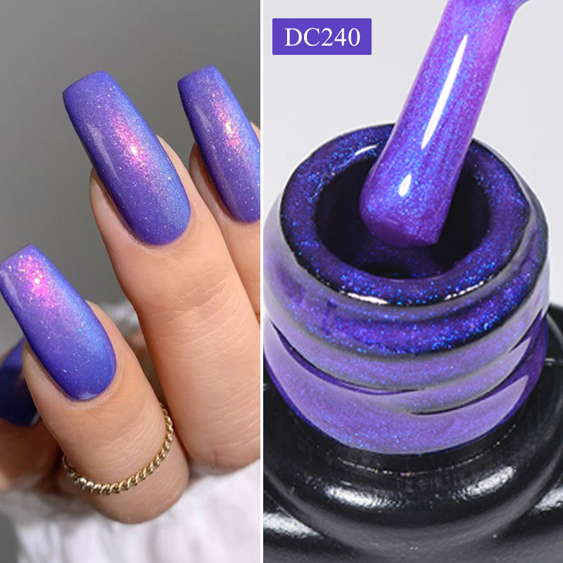 Mtssii 7ml Aurora Glitter Gel  - Gold Foil Flakes ulasan dan harga
