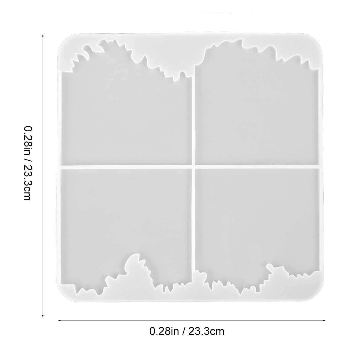 1Pcs Cetakan Silikon Epoksi Kr - Resin Ocean Wave Mold ulasan dan harga