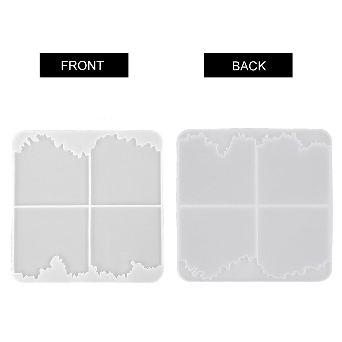 1Pcs Cetakan Silikon Epoksi Kr - Resin Ocean Wave Mold ulasan dan harga