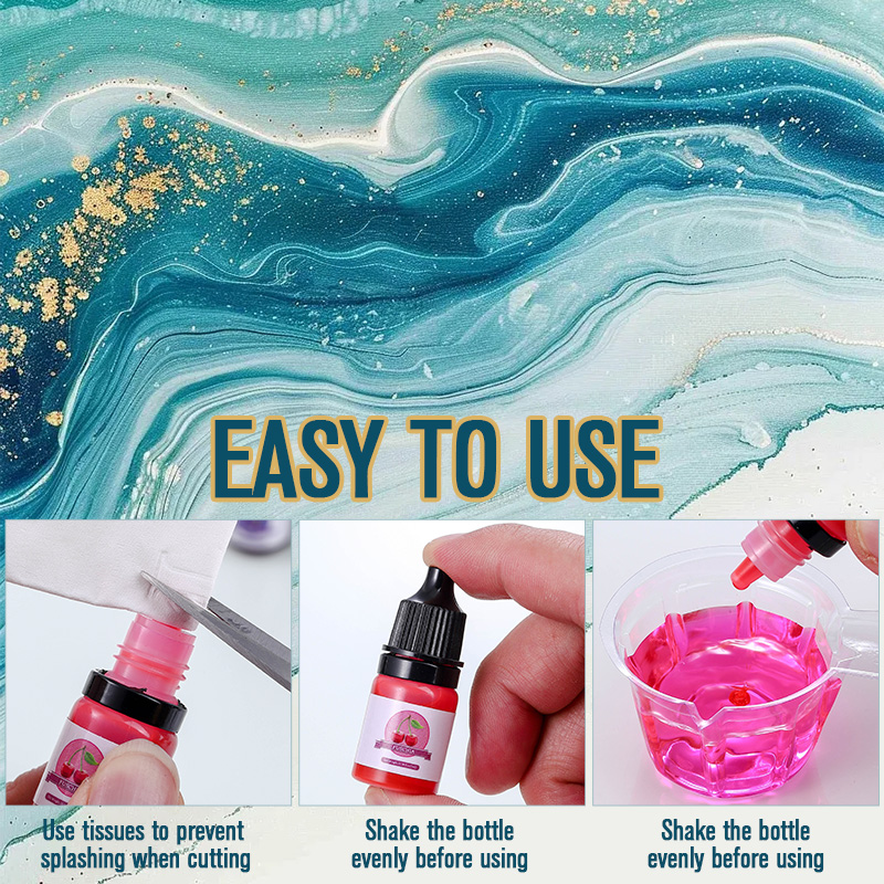Pigmen Warna Resin Epoksi 24 W - Gold Foil Flakes ulasan dan harga