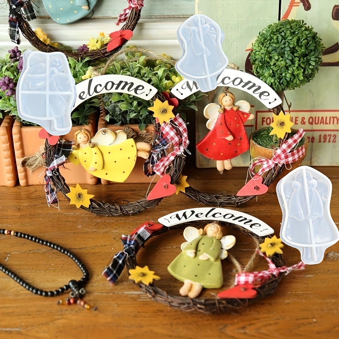 4 Buah Cetakan Liontin Malaika - Resin Craft Ideas ulasan dan harga