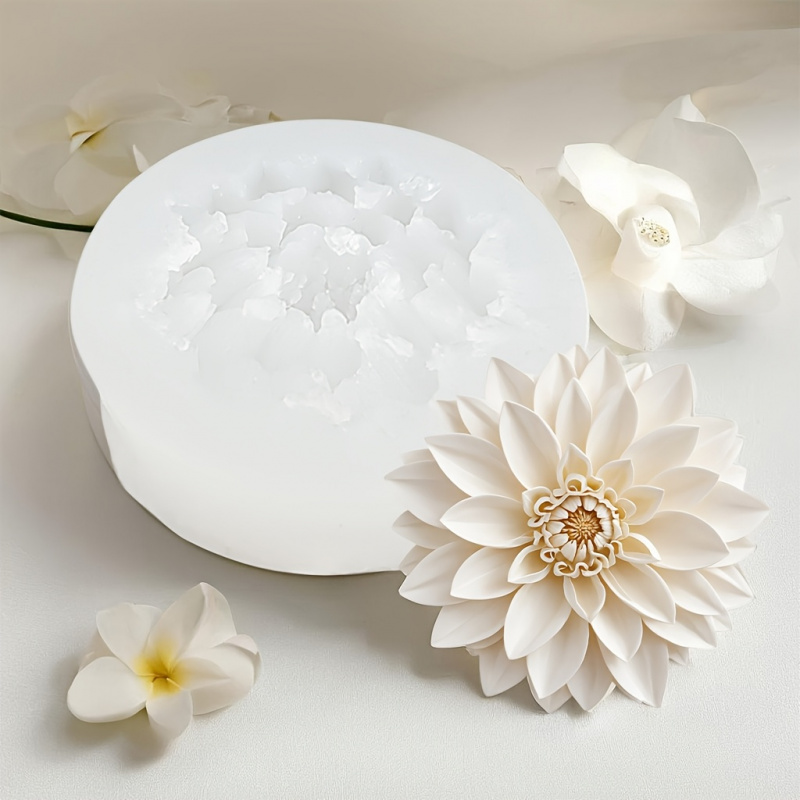 Cetakan Silikon Bunga Teratai, - Resin Craft Ideas ulasan dan harga