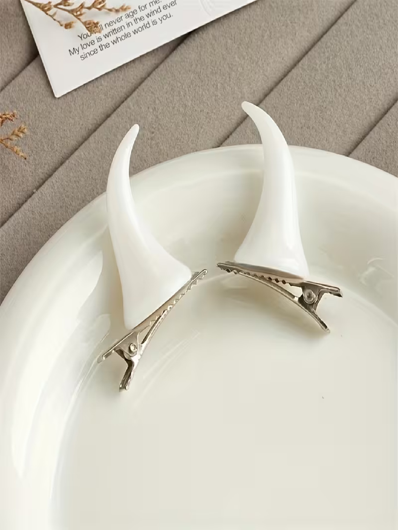 Set 2 buah, jepit rambut tandu - Resin Craft Ideas ulasan dan harga