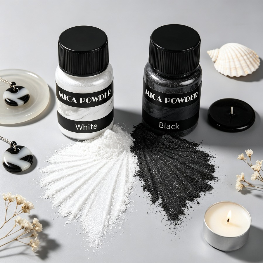 Set bubuk pigmen logam 24 warn - Resin Pigment Set ulasan dan harga