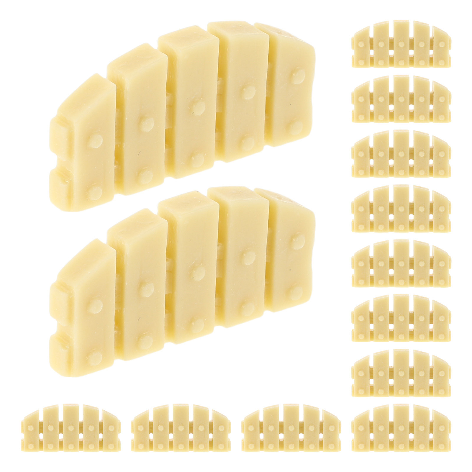 50Pcs Miniatur Pagar Resin Dek - Resin Crafts ulasan dan harga