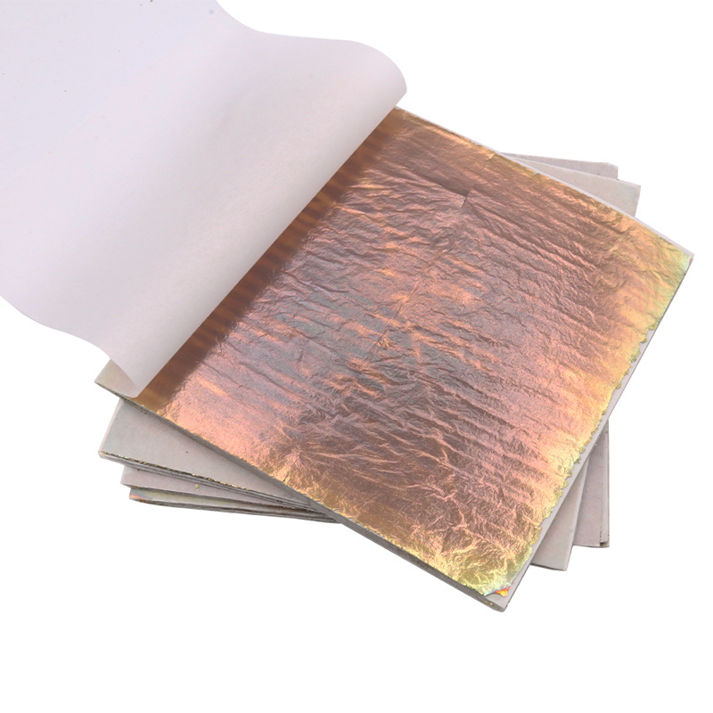 14X14Cm Lembar Daun Emas Imita - Gold Foil Flakes ulasan dan harga