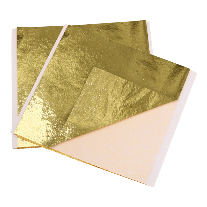 8X8.5Cm Kertas Foil Tembaga Le - Gold Foil Flakes ulasan dan harga