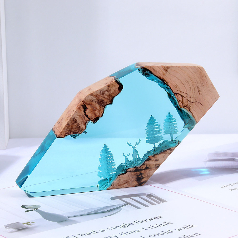Ornamen Meja Peri Hutan Rusa,  - Resin Crafts ulasan dan harga